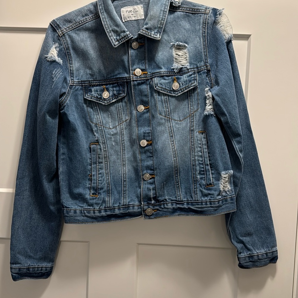 Rue 21 Girks Jean jacket  Size M